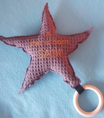 Knuffel met bijtring